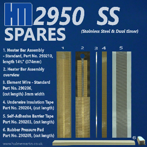 HM 2950 SS Spares