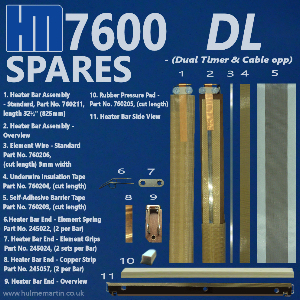 HM 7600 DL Spares