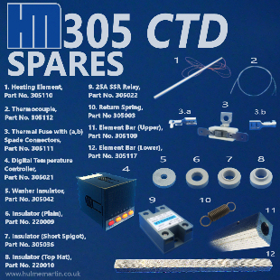 HM 305 CTD Spares