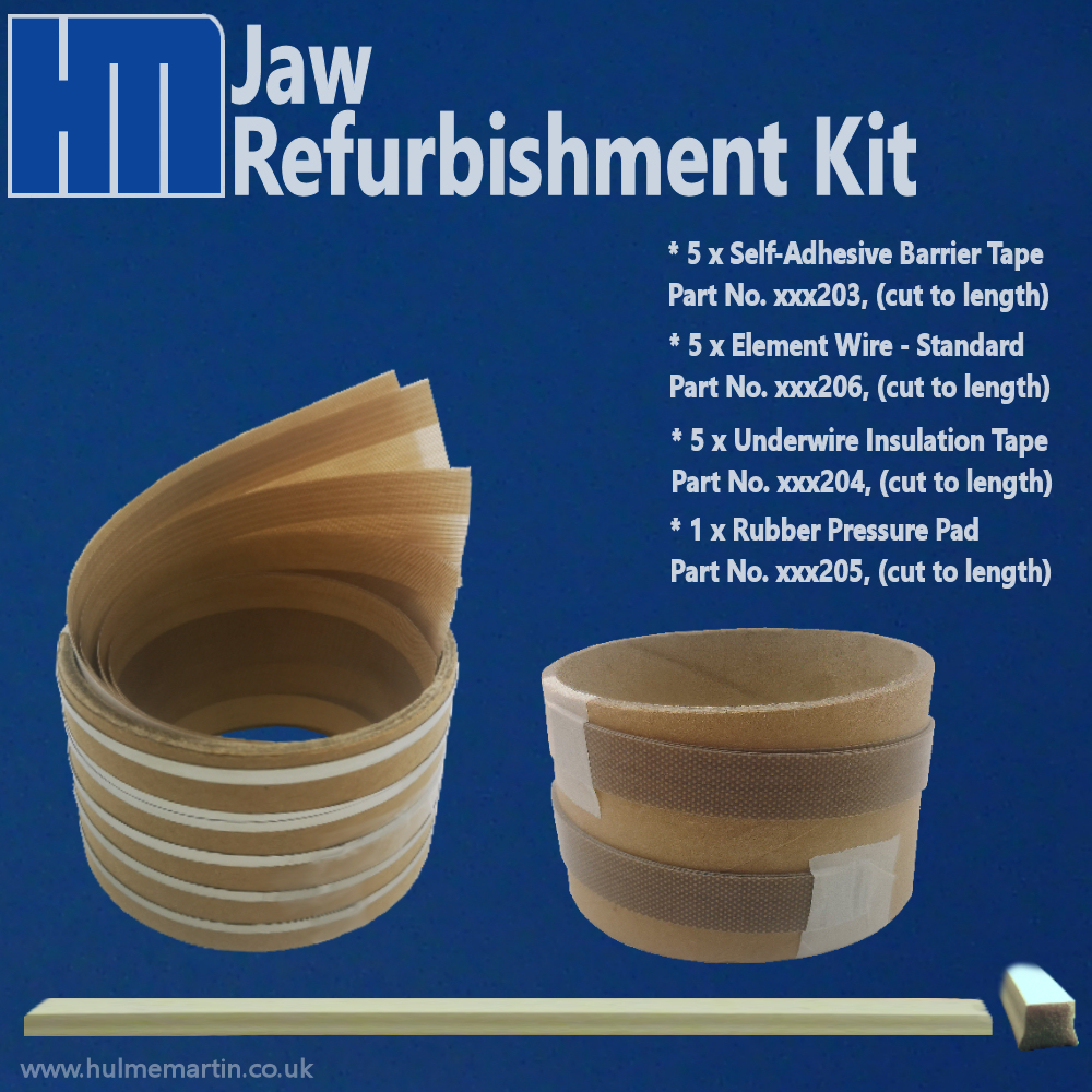 Jaw Refurbishment Kit Hulme Martin Heat Sealers Ltd