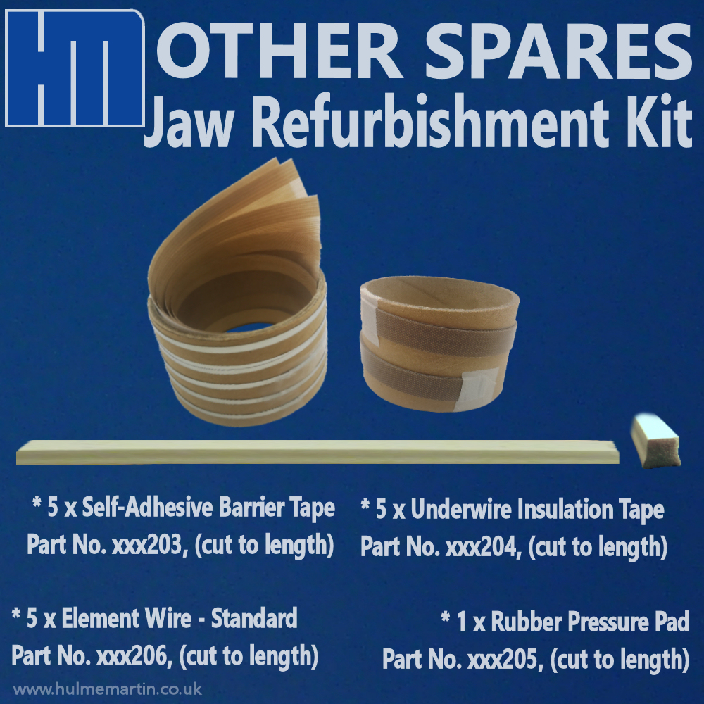 Jaw Refurbishment Kit Hulme Martin Heat Sealers Ltd